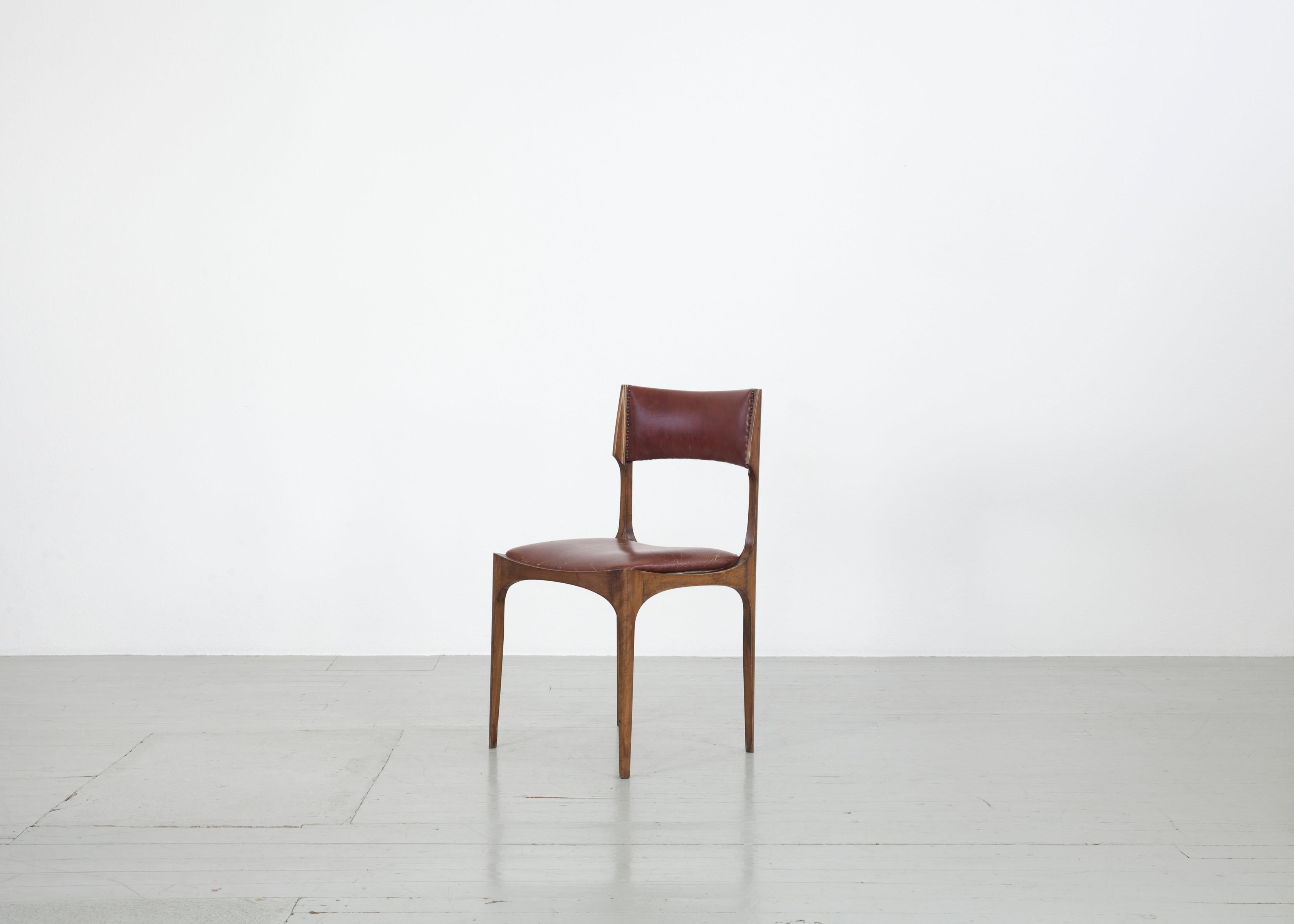 Set of 2 Giuseppe Gibelli Elisabetta Chairs, Sormani, Italy, 1963 For Sale 2