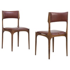 Set of 2 Giuseppe Gibelli Elisabetta Chairs, Sormani, Italy, 1963