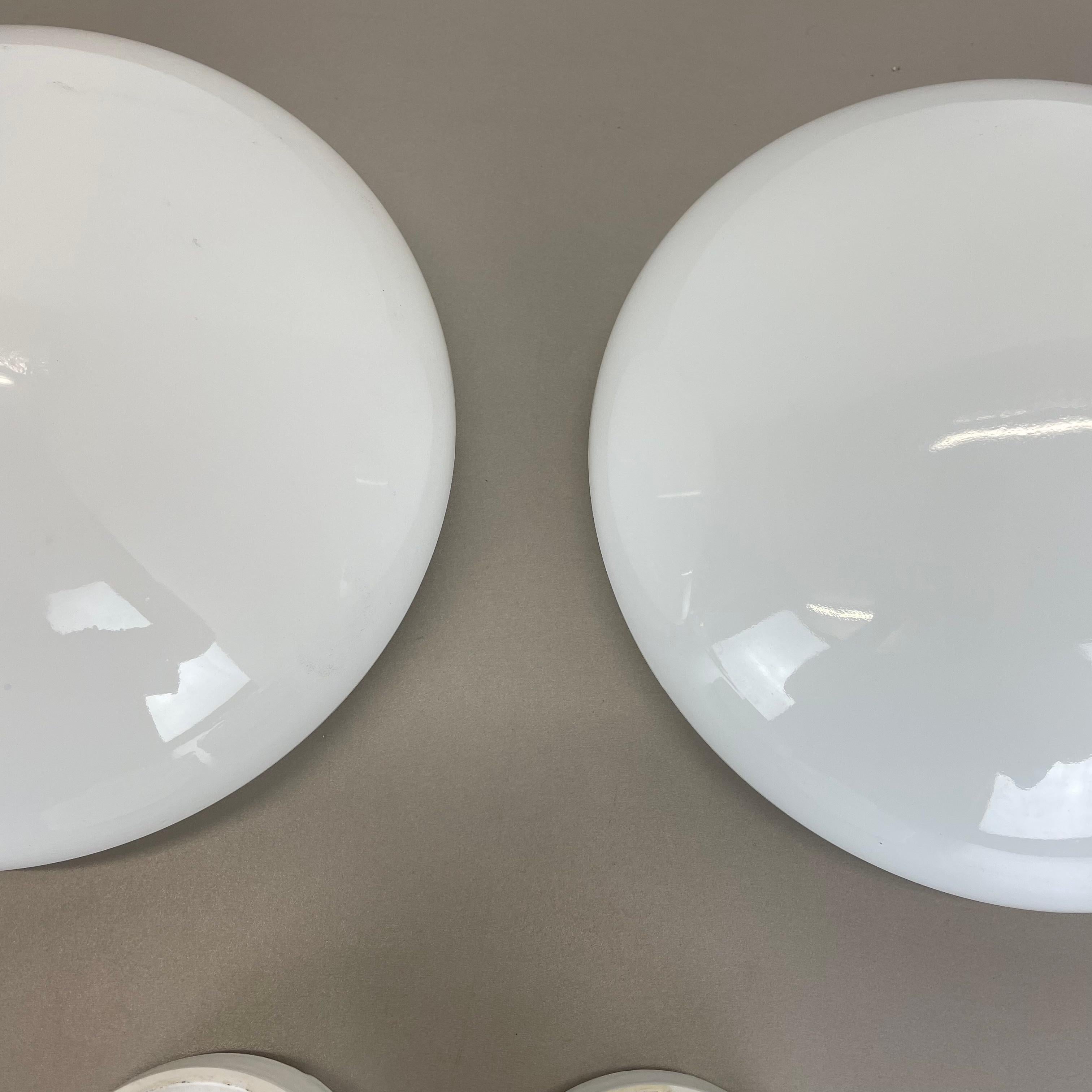 Set of 2 Glass Wall Lights 