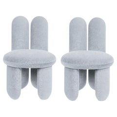 Set of 2 Glazy Chairs, Gentle 113 by Royal Stranger