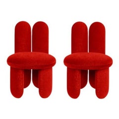 Set of 2 Glazy Chairs, Gentle 663 by Royal Stranger