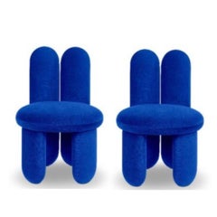 Set of 2 Glazy Chairs, Gentle by Royal Stranger