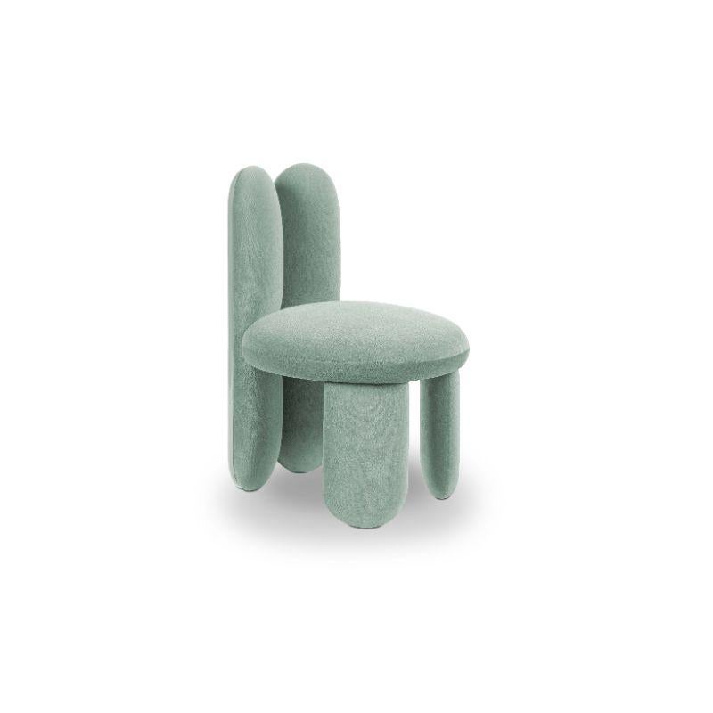 Modern Set of 2 Glazy Chairs, Gentle 933 by Royal Stranger