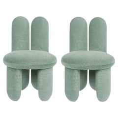 Set of 2 Glazy Chairs, Gentle 933 by Royal Stranger