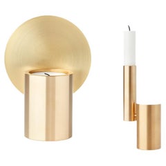 2er-Set Kerzenständer Glow and Balance aus Messing von Applicata