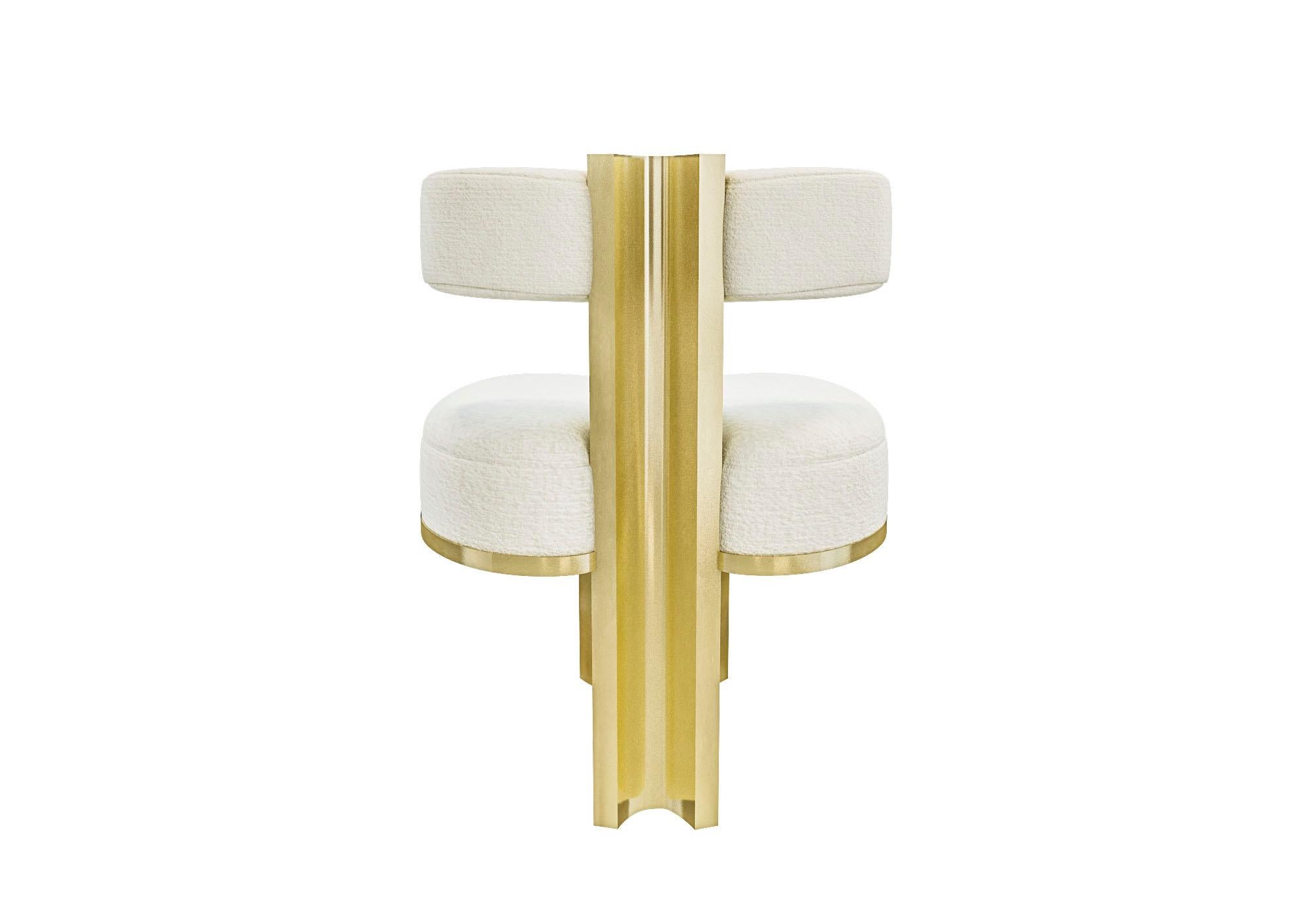 Set of 2 Gold Yoda Chairs by Melis Tatlicibasi 2