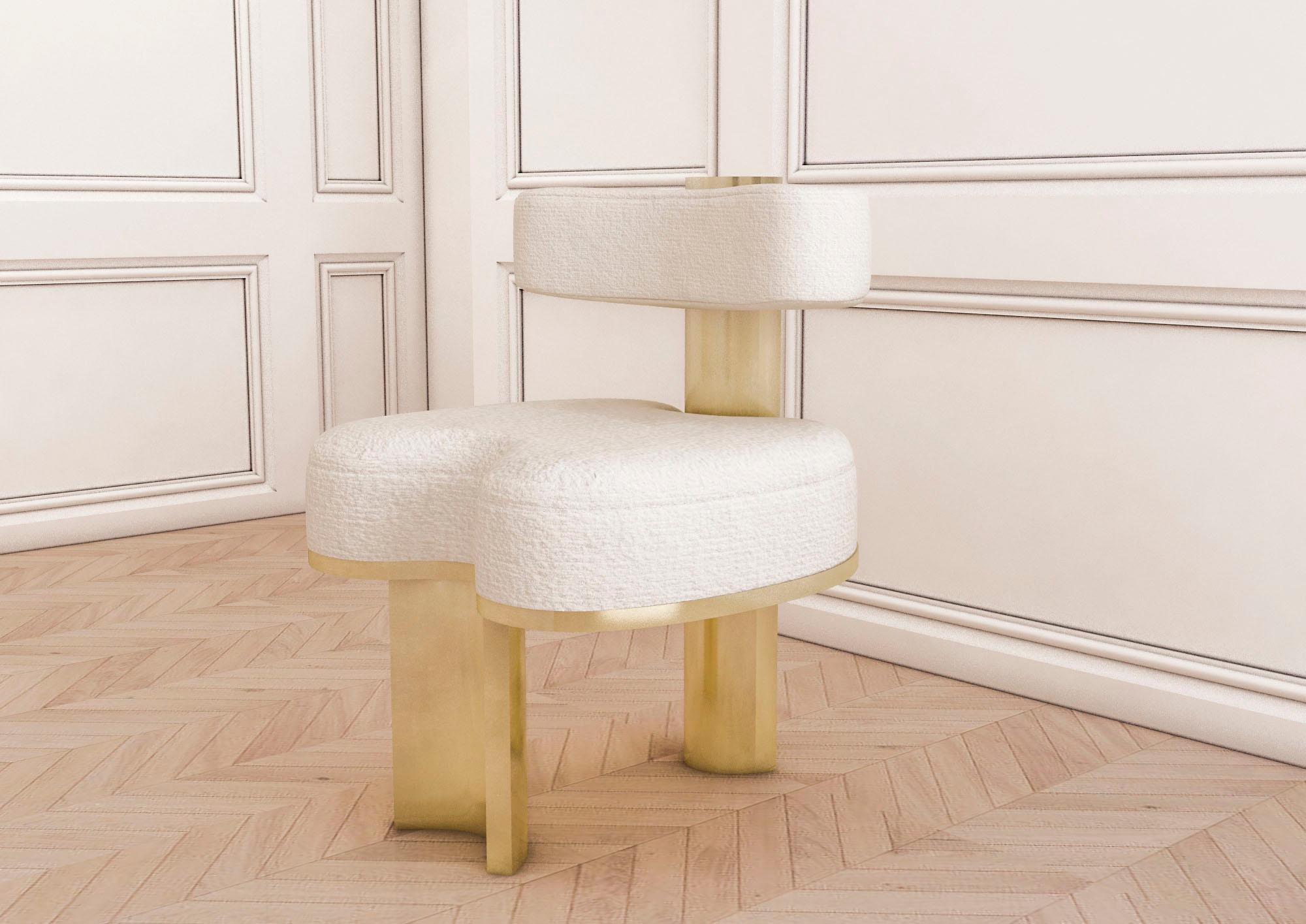 Set of 2 Gold Yoda Chairs by Melis Tatlicibasi 4