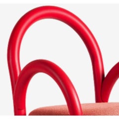 Set di 2 poltrone Goma, Rosso di Made By Choice