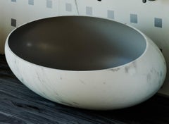 Juego de 2 lavabos grandes sobre encimera Gong by Kreoo