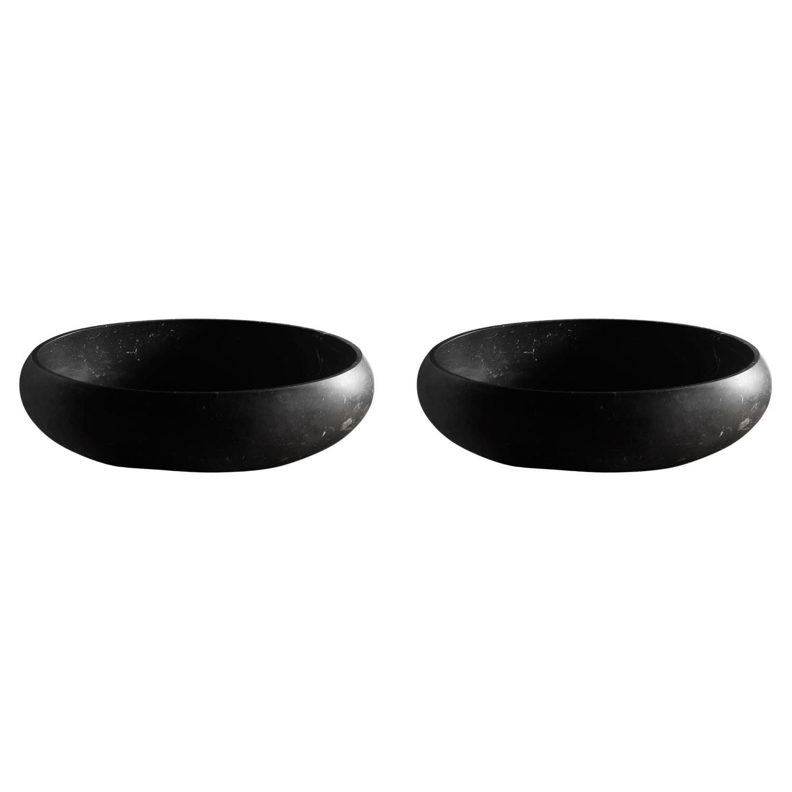 Set Of 2 Gong Countertop Large Basins by Kreoo