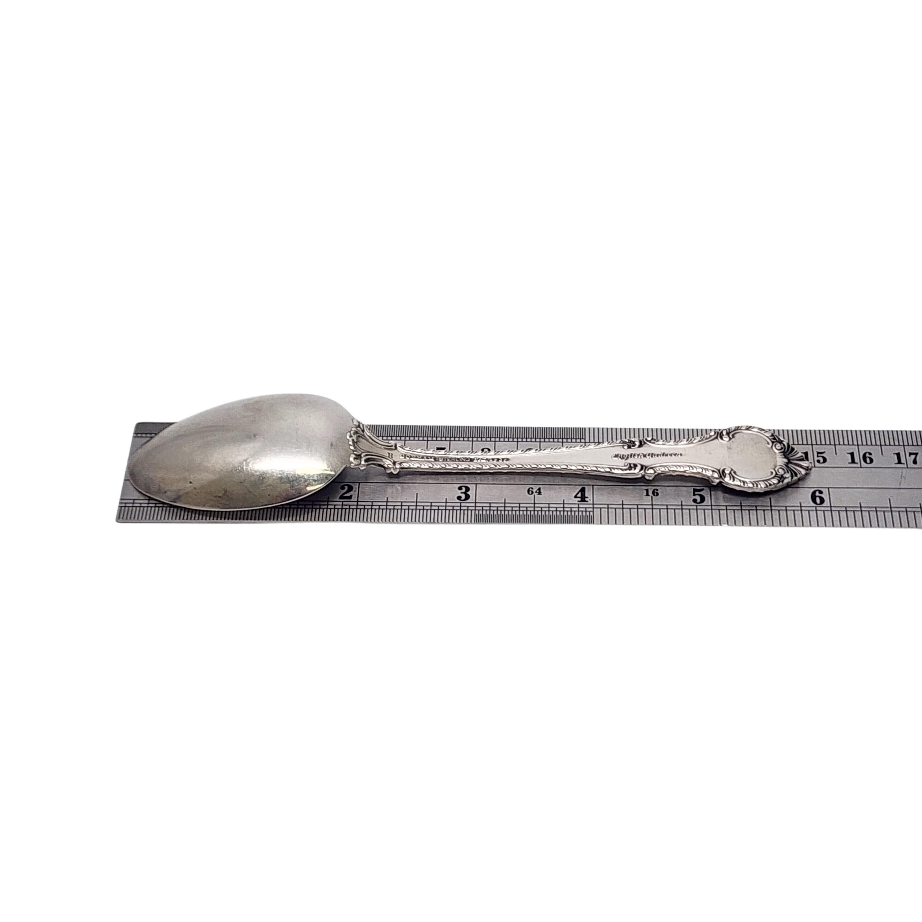 Juego de 2 cucharillas Gorham English Gadroon de plata de ley con monótono #18250 en venta 6
