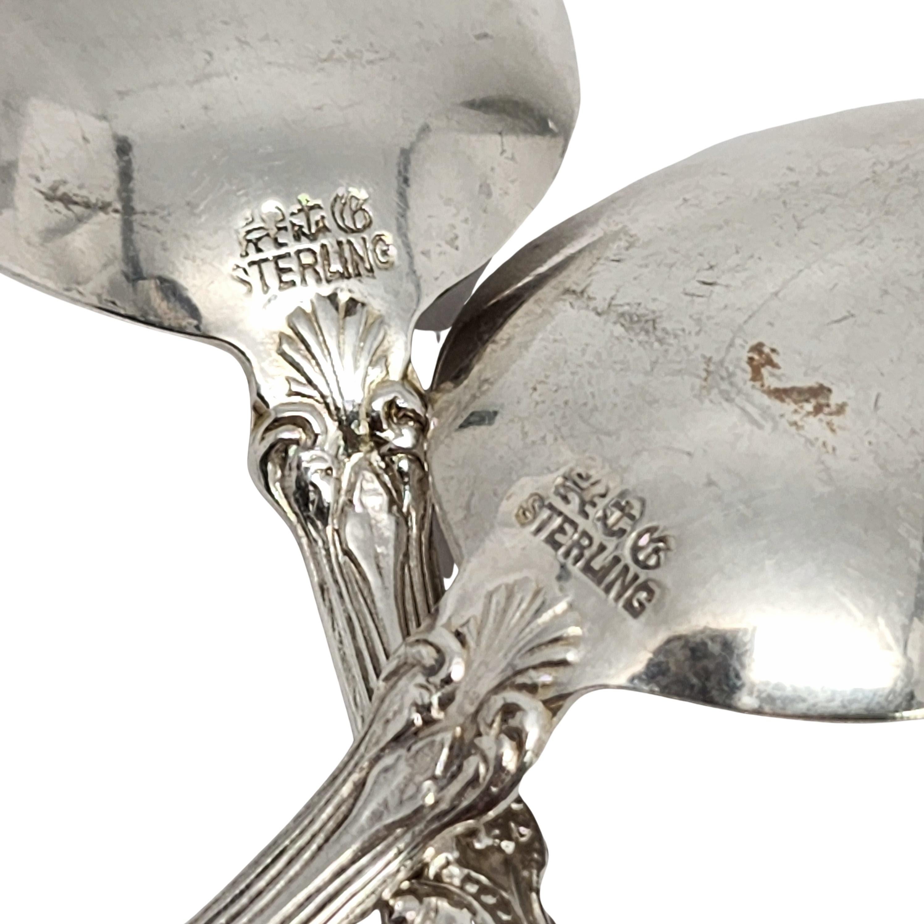 Set of 2 Gorham Versailles Demitasse Spoons #13679 For Sale 5