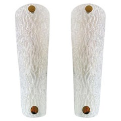 Set of 2 Graniglia Glass Wall Sconces