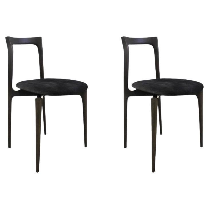 Grey Dining Chair by Collector For Sale at 1stDibs