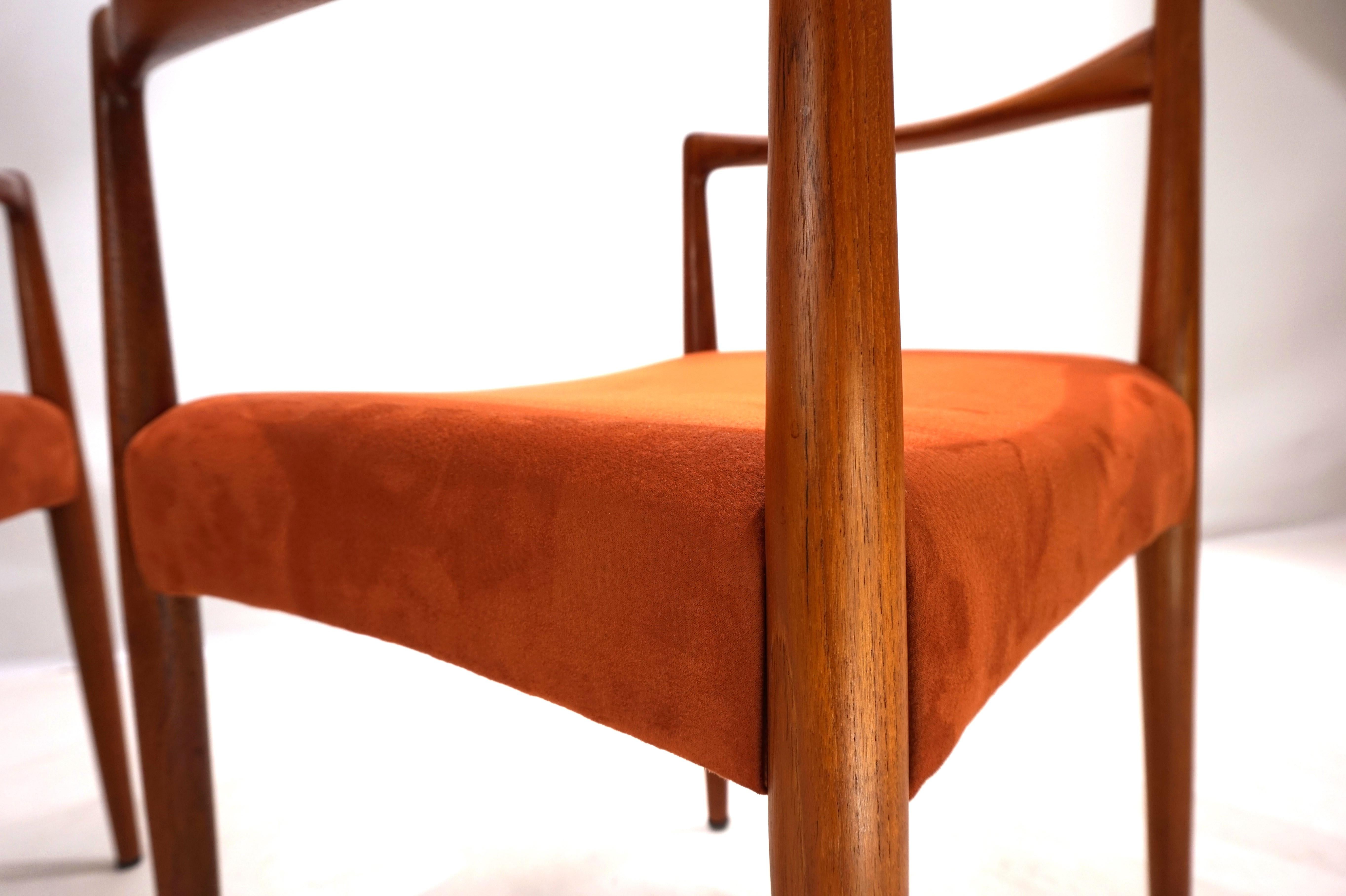 Set di 2 sedie in teak Gustav Bahus Bambi di Rolf Rastad & Adolf Relling, 1960 in vendita 13