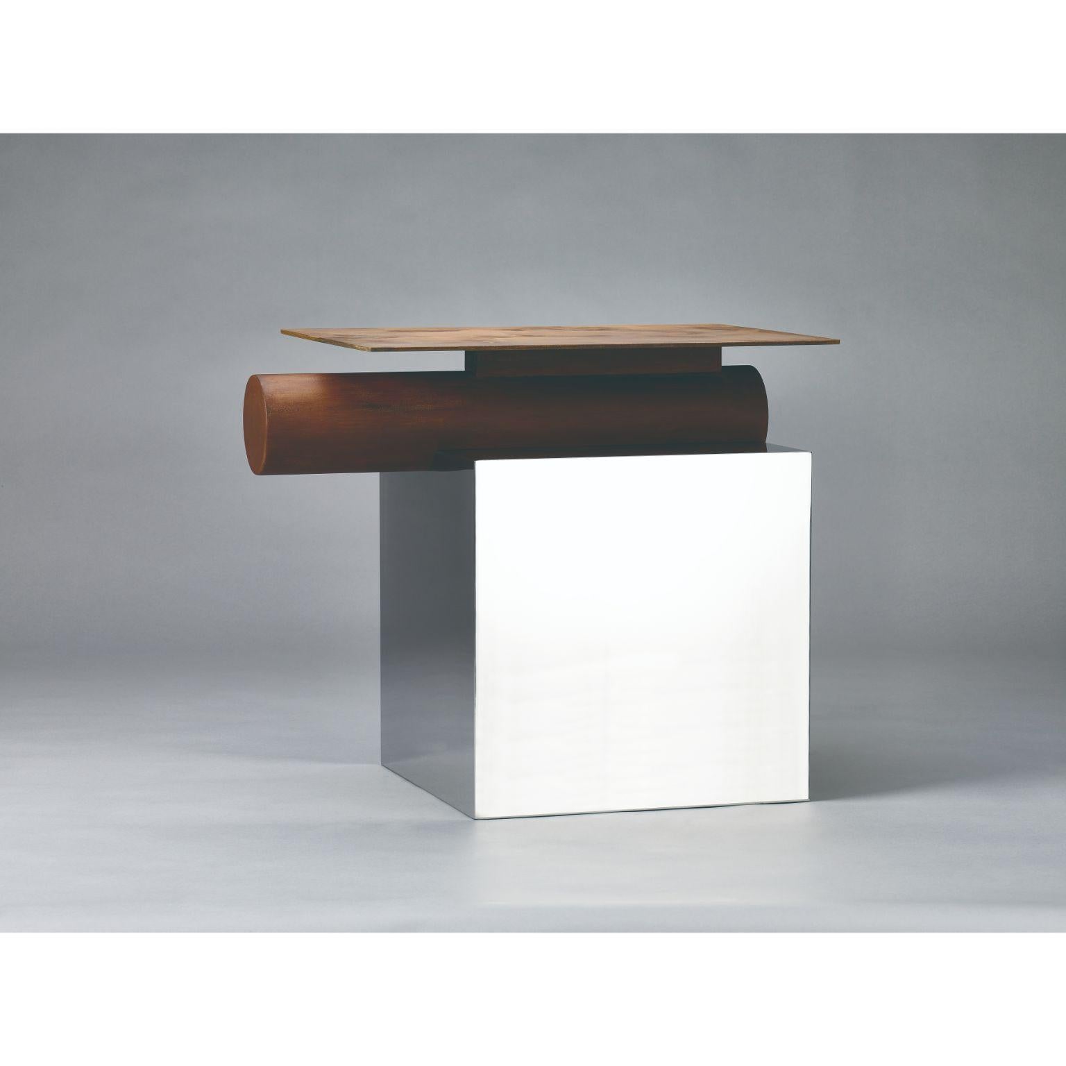 Contemporary Set of 2 Gwol Side Tables by Lee Jung Hoon