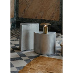 Set Of 2 Half Moon Side Tables by Mylene Niedzialkowski