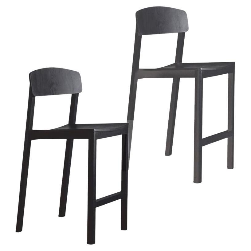 Set of 2, Halikko Bar Chairs, Tall by Made By Choice