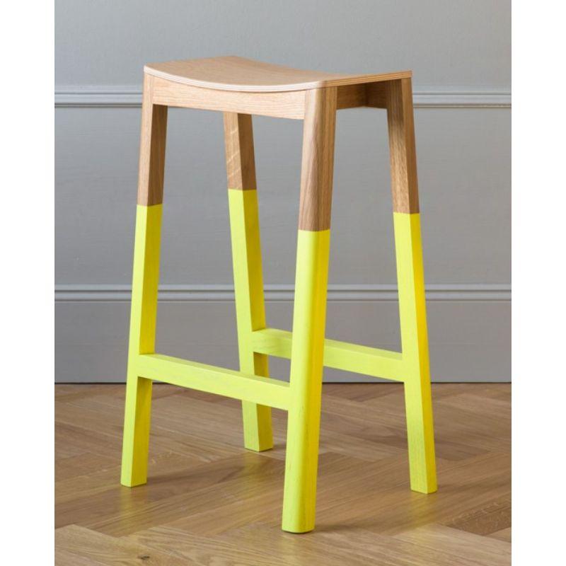 Oak Set of 2, Halikko Bar Stools by Made by Choice For Sale