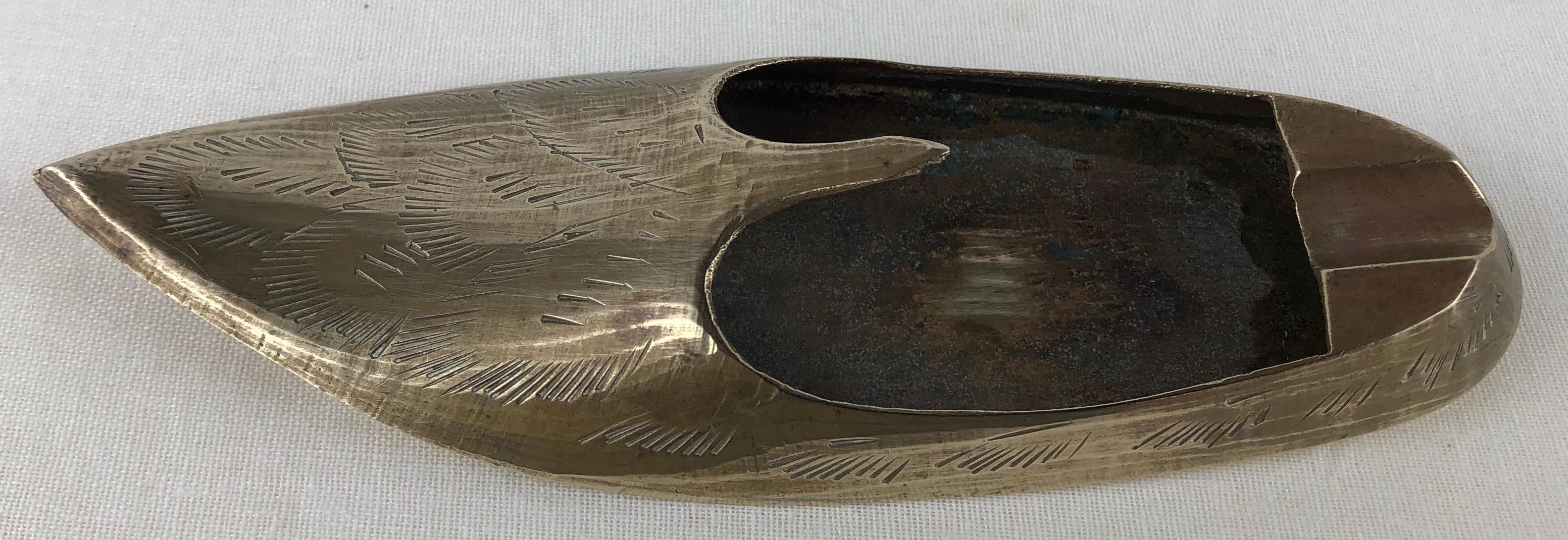 brass shoe ashtray made in india