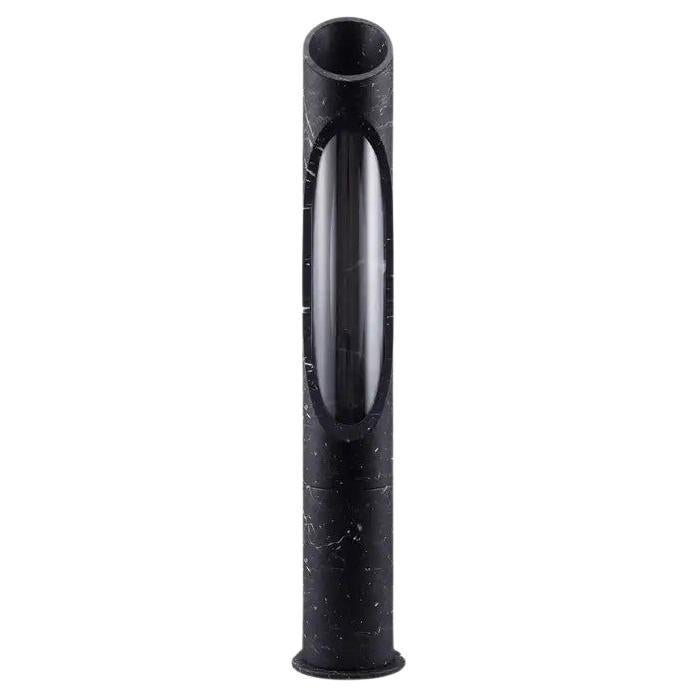 Satz von 2 handgefertigten Armonia-Lampen aus schwarzem Nero Marquinia-Marmor, Jacopo Simonetti im Angebot 6