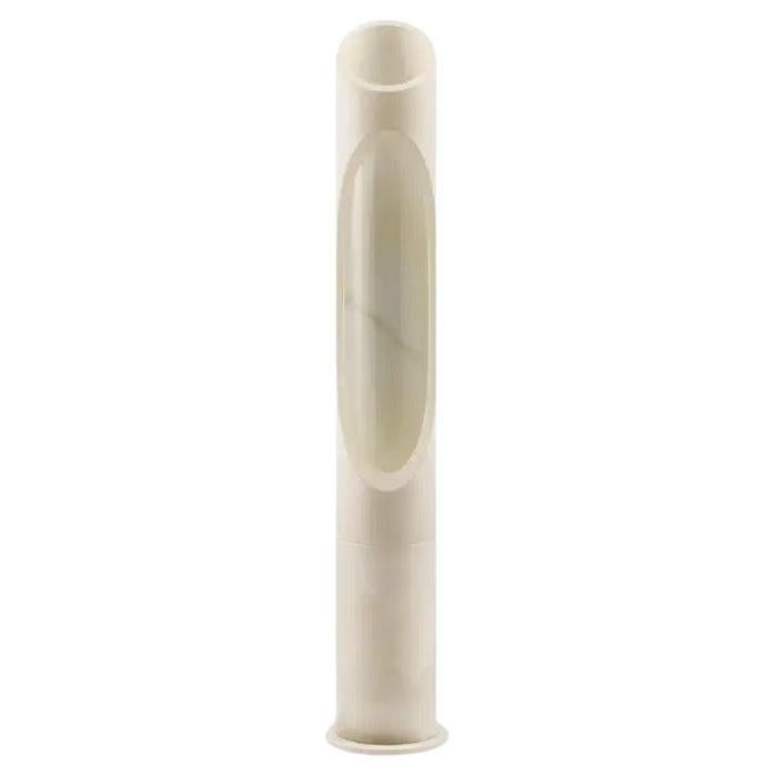 2er-Set Handgefertigtes Weißes Milchiges Onice Bianco Onyx Armonia Lampe Jacopo Simonetti im Angebot 7