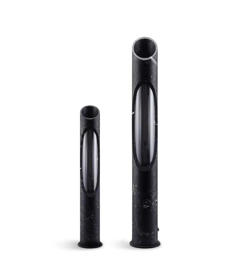 2er-Set Handgefertigtes Weißes Milchiges Onice Bianco Onyx Armonia Lampe Jacopo Simonetti im Angebot 10