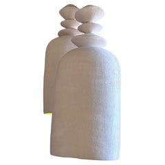 2er-Set Handskulptur-Hängeleuchten aus Keramik - Studio Wild Orange