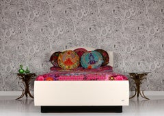 SET of 2 Hans Kögl "Florentine"  Hollywood Regency side coffee or bedside tables
