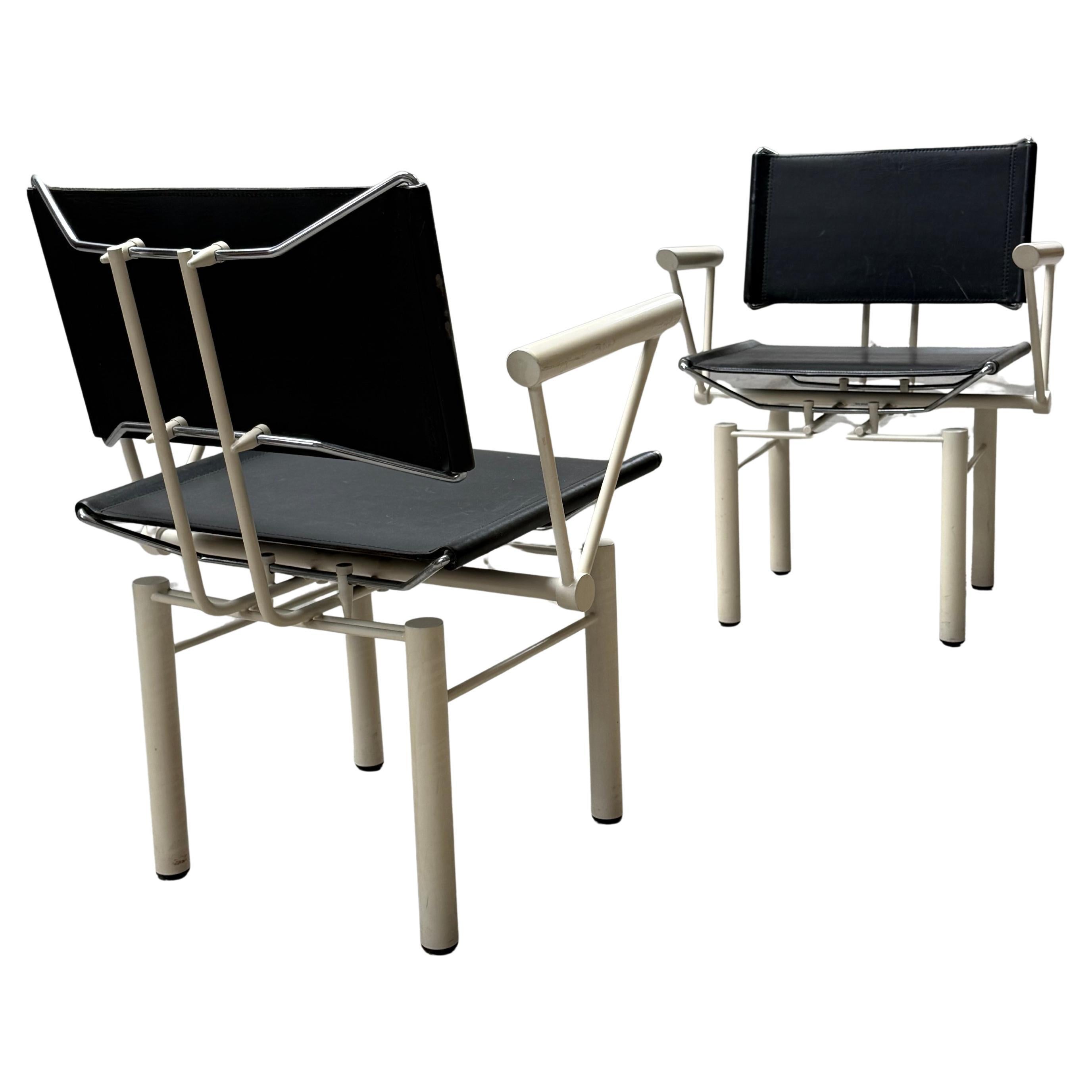 2ER SET HANS ULLRICH BITSCH FÜR KUSCH&CO. "SERIE 8600" ARMSTÜHLE DEUTSCHLAND 1980er Jahre im Angebot