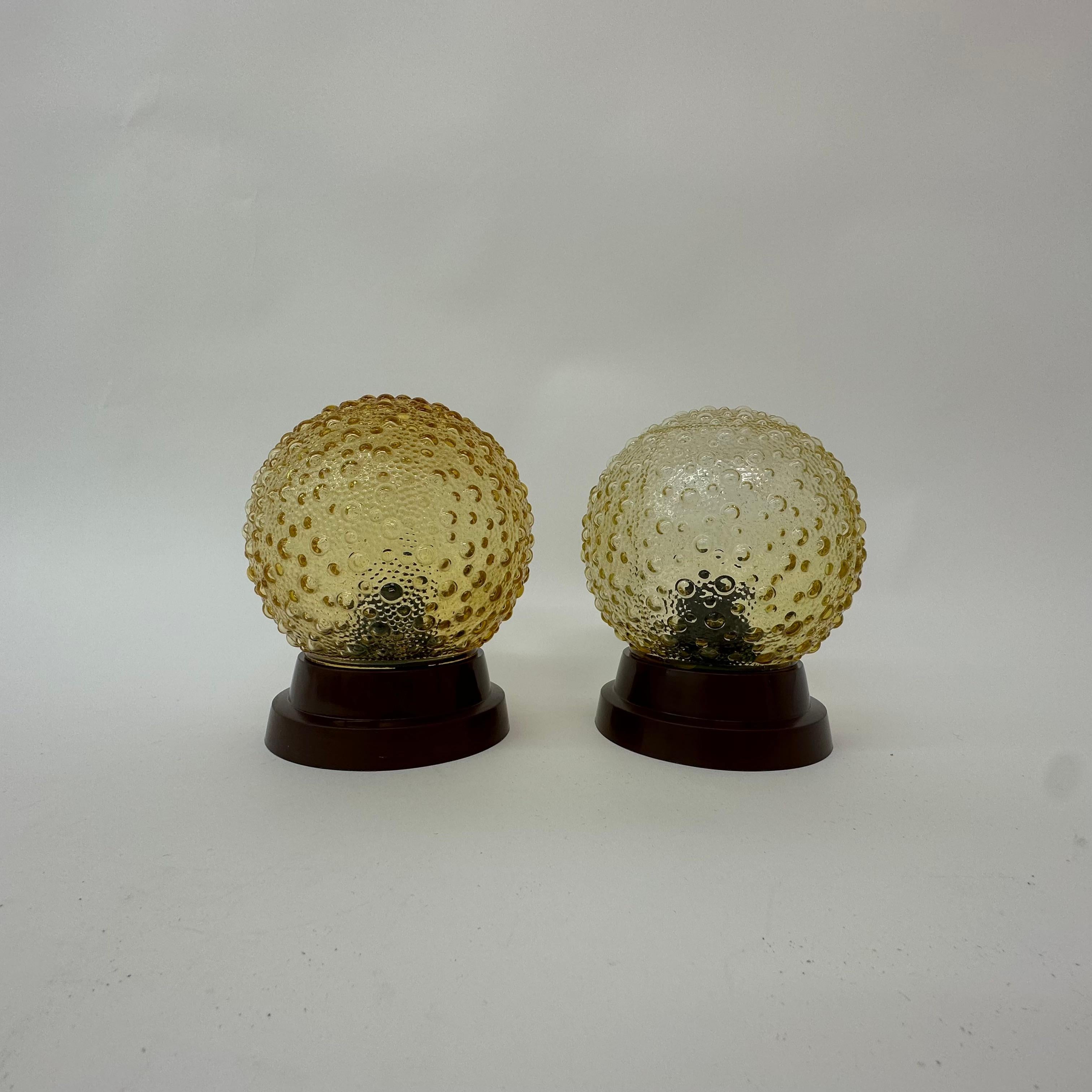 Set of 2 Helena Tynell bubble ceiling lamps , 1970’s For Sale 2
