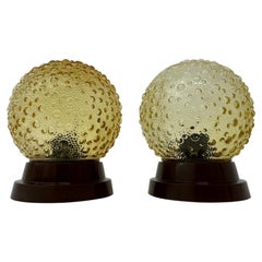 Set of 2 Helena Tynell bubble ceiling lamps , 1970’s