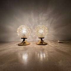 Set of 2 Helena Tynell bubble table lamp , 1970s