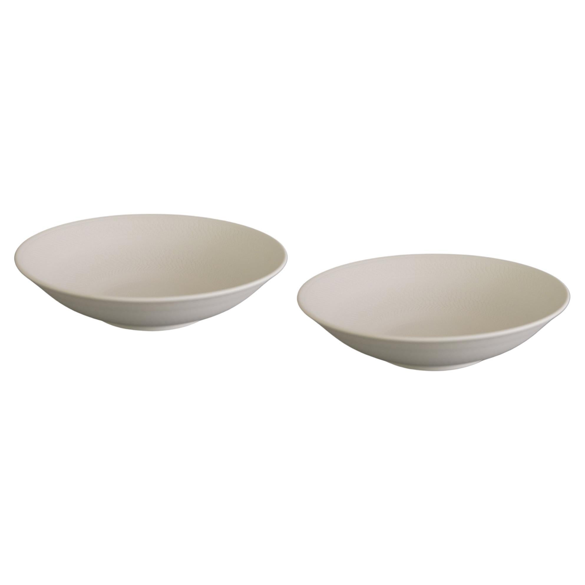 Set of 2 Helice Fruit Bowls by Studio Cúze For Sale