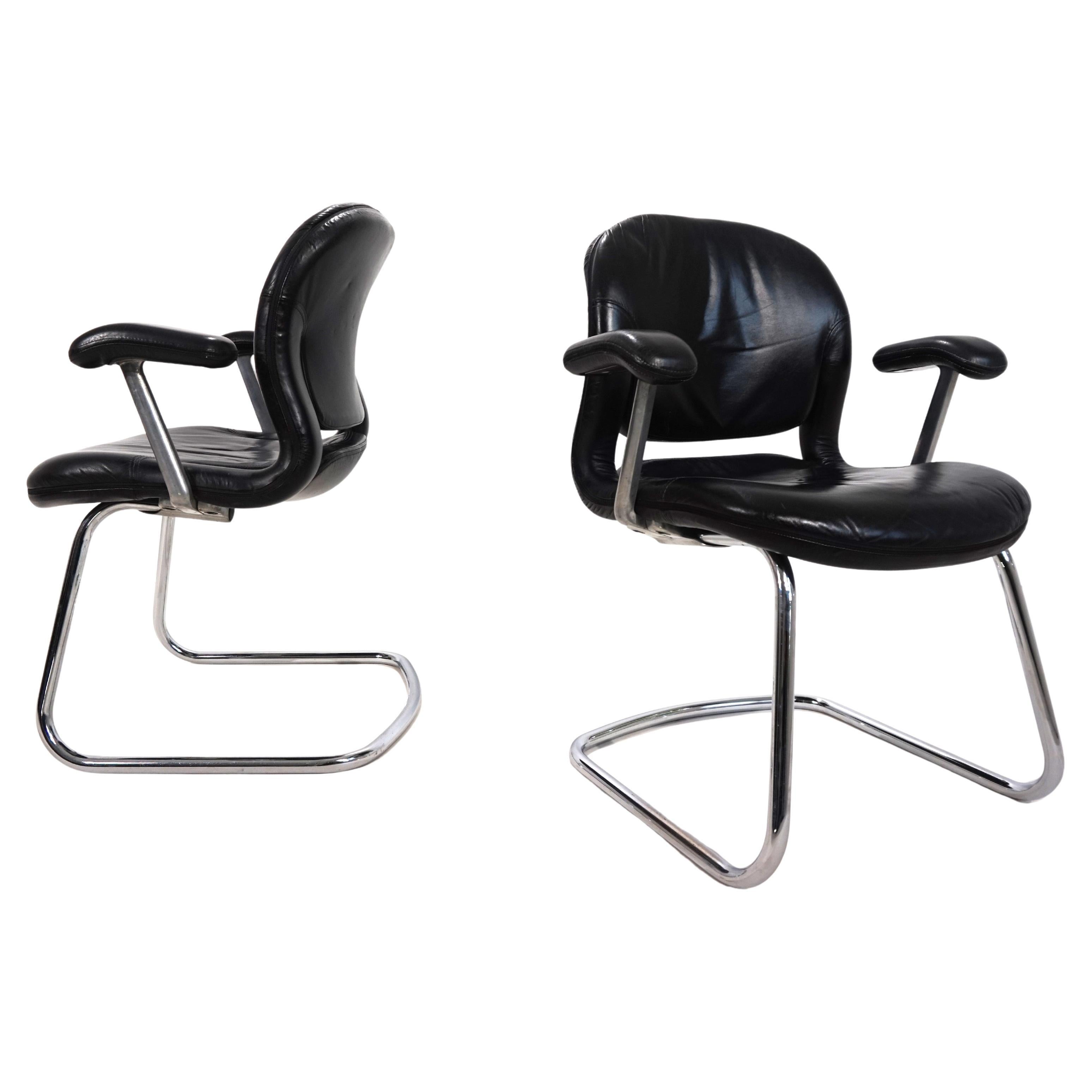 Set di 2 sedie da ufficio/pranzo Herman Miller Equa di B. Stumpf & D. Chadwick in vendita