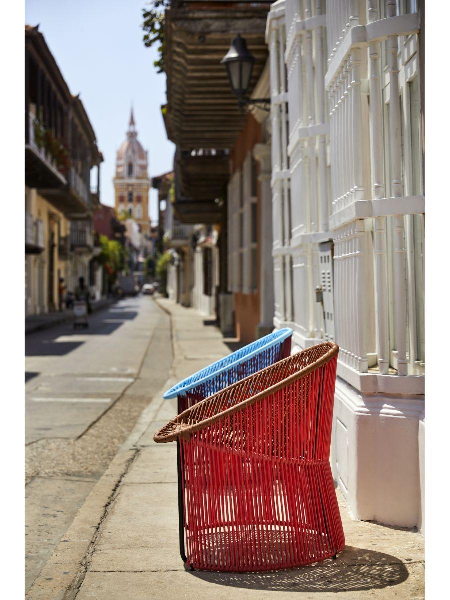 Set of 2 Honey Cartagenas Dining Chair by Sebastian Herkner For Sale 6