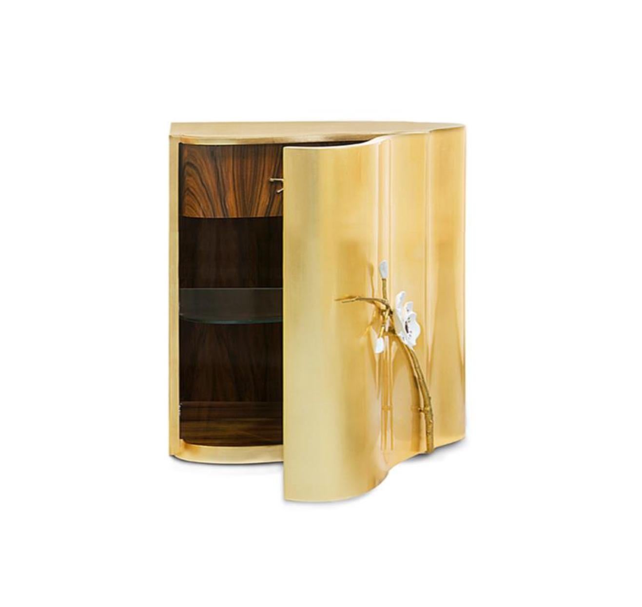 Other Set Of 2 Honor Bedside Table by Memoir Essence For Sale