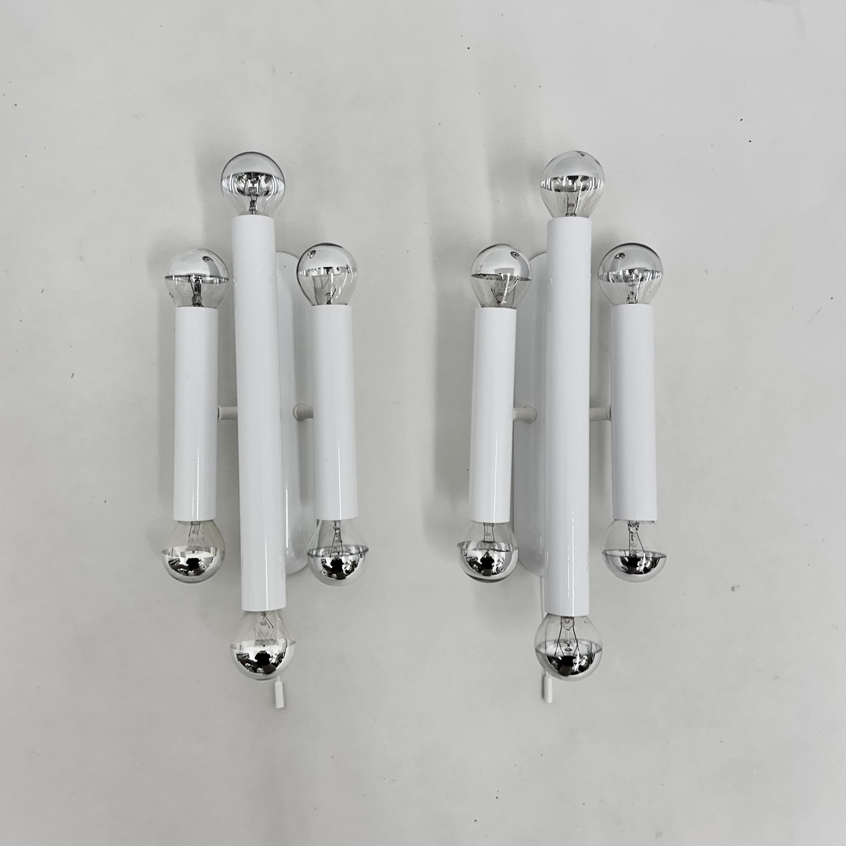 2er Set Hufnagel leuchtende Wandlampen Leuchter , 1970er Jahre im Angebot 9