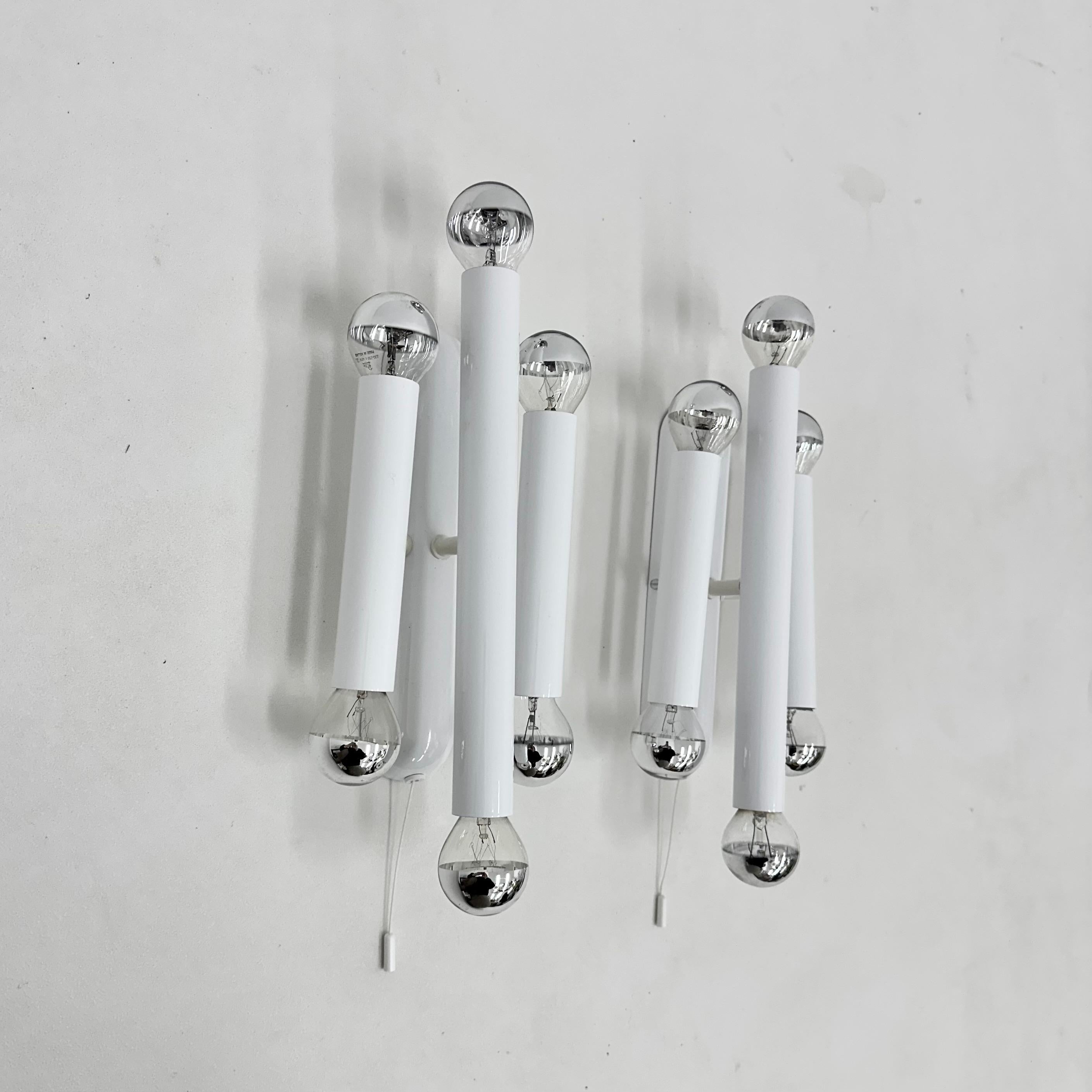 2er Set Hufnagel leuchtende Wandlampen Leuchter , 1970er Jahre im Angebot 11