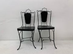 Ensemble de 2 chaises de glacier, années 1950