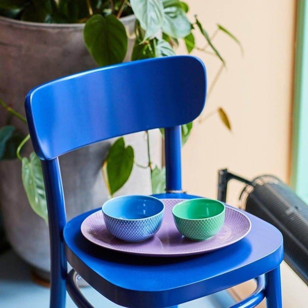 Juego de 2 Sillas MZO Iconic Azul Real de Madera de Haya by Mazo Design en venta 2