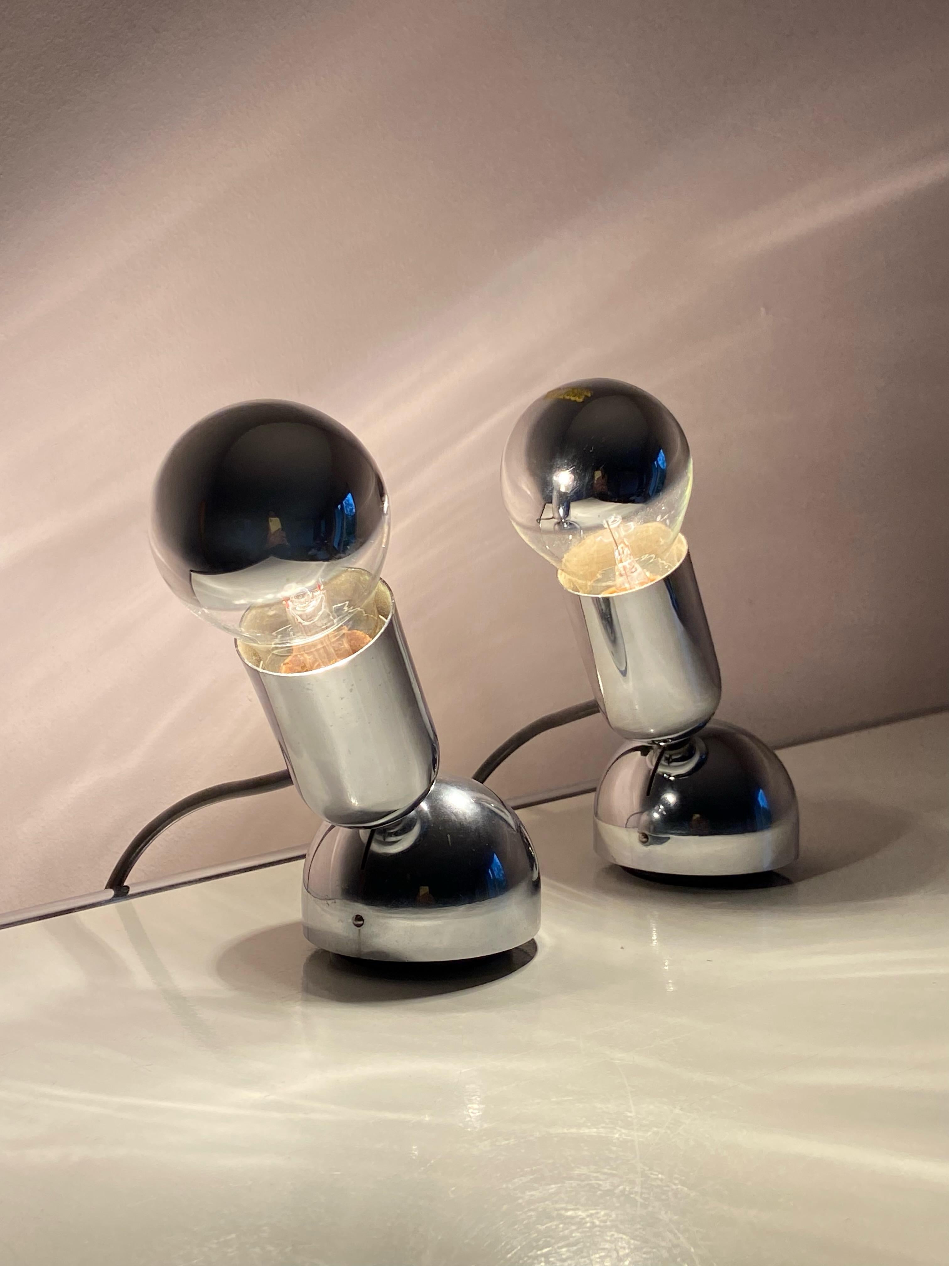 Set of 2 Ingo Maurer Wall Table Lamp Pollux by M. Design Germany 4