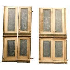 Set of 2 interior doors in first lacquer with two doors each, Italy