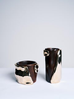 Set of 2 Isa and Belle Vases by BRNV Studio