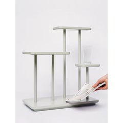 Set of 2, Isolette, End Tables, Telegrey by Atelier Ferraro