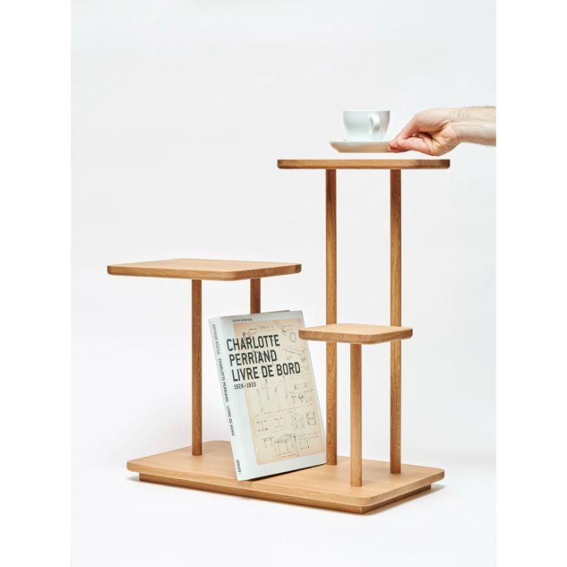 Set of 2, Isolette, end tables, wood oiled by Atelier Ferraro
Dimensions: 55 cm x W 30 cm x H 62 cm
Materials: MDF/ Wood

Also available: steel blue and Telegrey colors.

The elegant end table “Isolette” is a part of the “Isole” family of