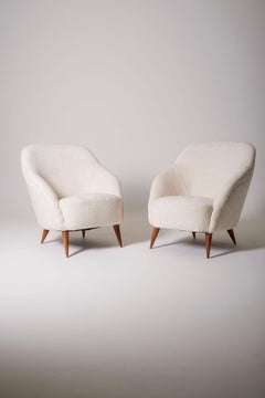 Set di 2 sedie italiane nello stile di Gio Ponti