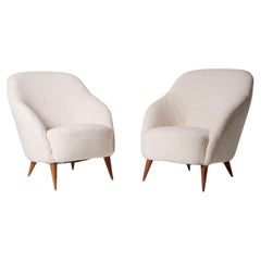Set di 2 sedie italiane nello stile di Gio Ponti