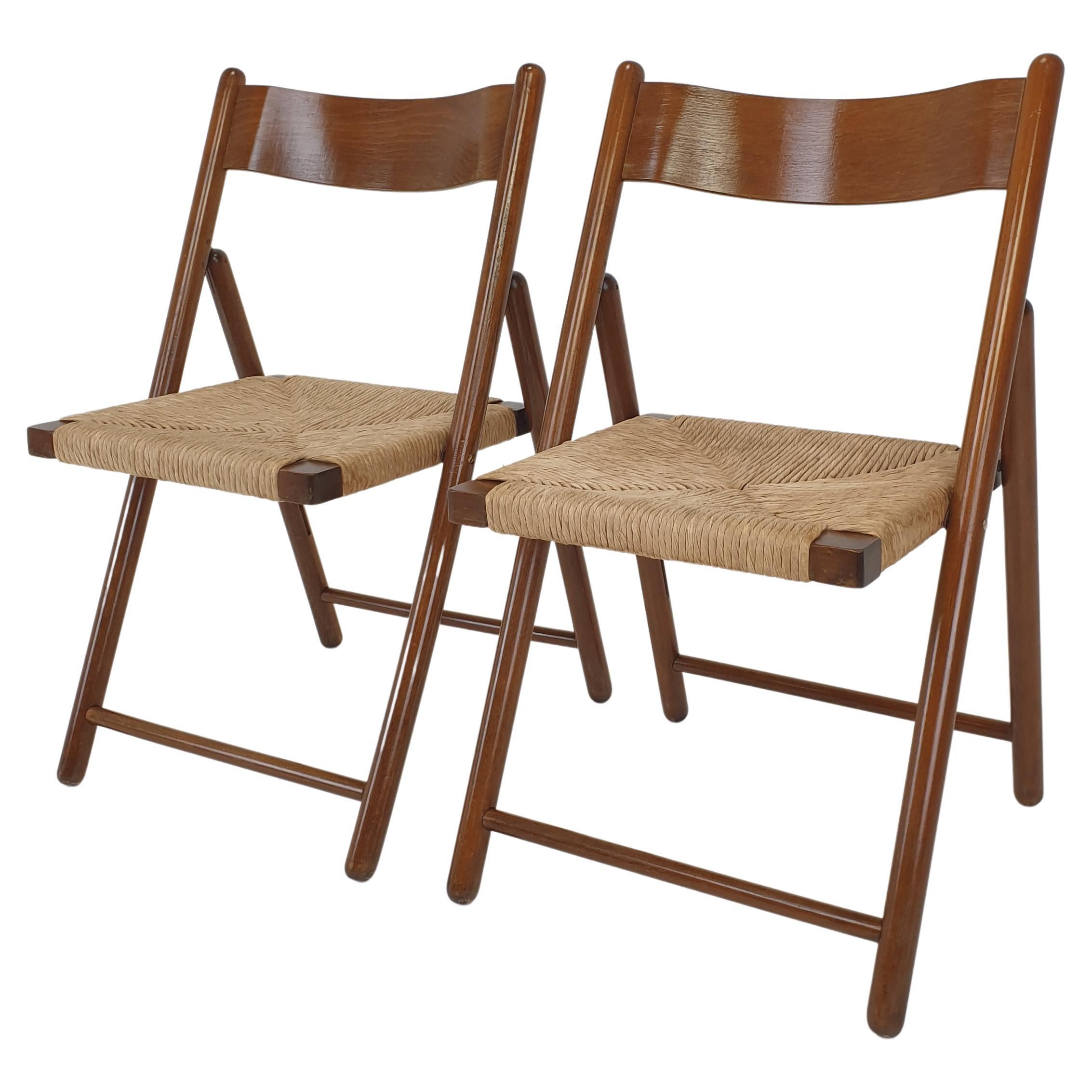 set of 4 Russell Wright Samson folding Chairs at 1stDibs