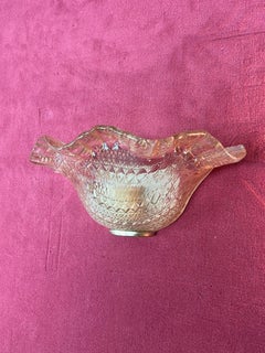 Set Of 2 Italian Murano Glass Wall Lamps "Società Italiana Idea Linea Luce" 1980